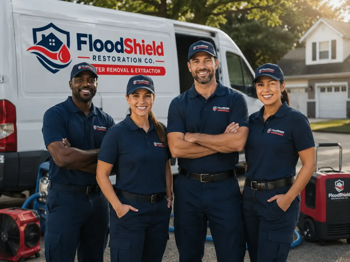 Flood Damage Restoration company in Phillipsburg, OH